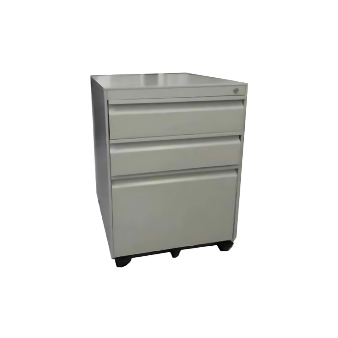 All Steel 3-Drawer Mobile Pedestal