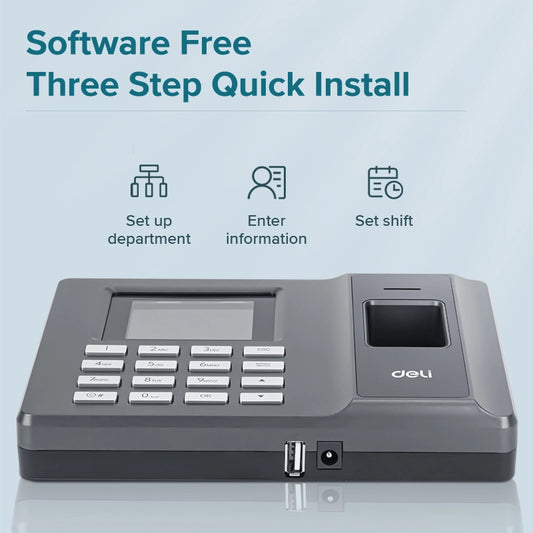 Deli ES152 Fingerprint Attendance Machine