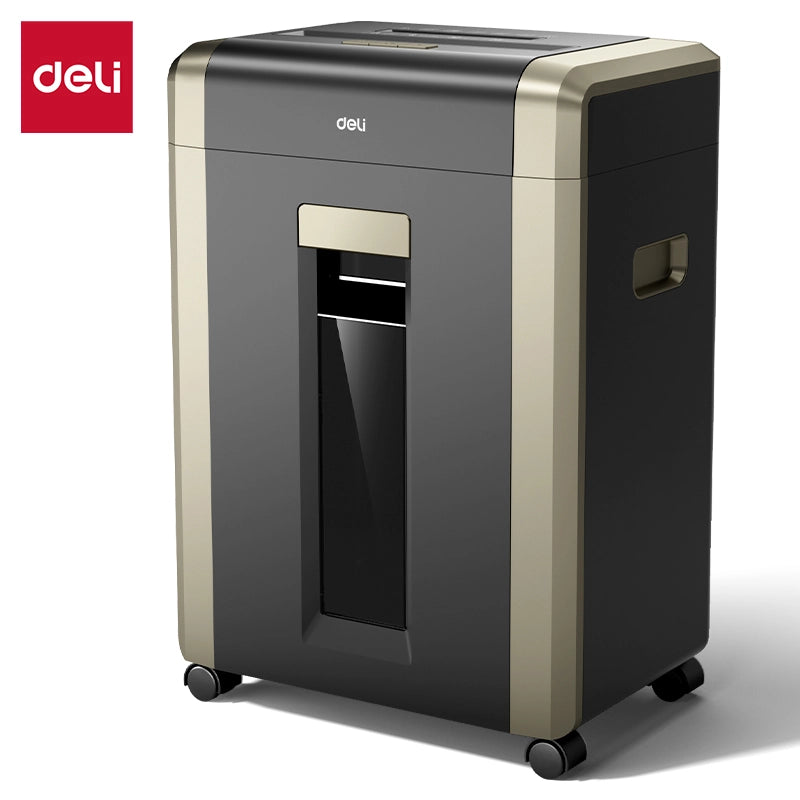 Deli T099 (25 sheets, 31L Cross Cut Heavy Duty Paper Shredder)