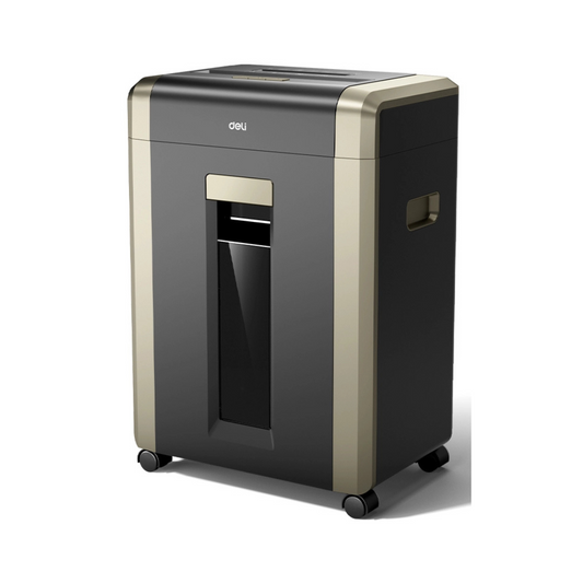 Deli T099 (25 sheets, 31L Cross Cut Heavy Duty Paper Shredder)