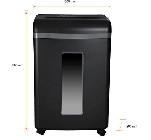 COMIX S3508D 8 sheets, 22L Micro Cut Heavy Duty Paper Shredder