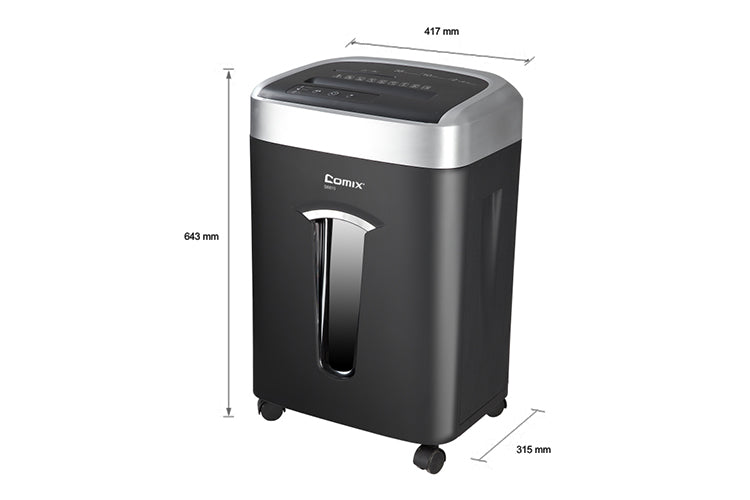 COMIX S6610 (10 Sheets, 35L Micro Cut Heavy Duty Paper Shredder)