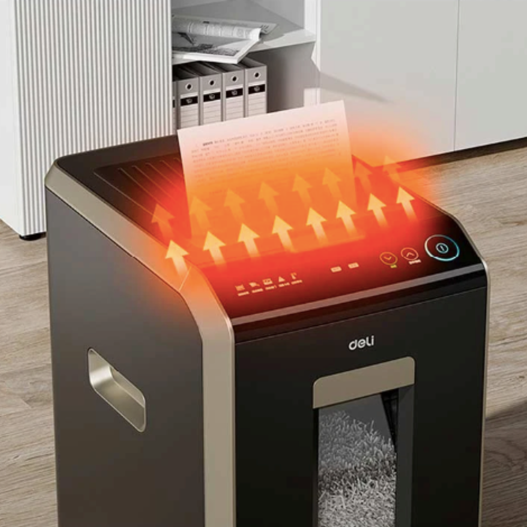 DELI Auto-Feed Heavy Duty Paper Shredder