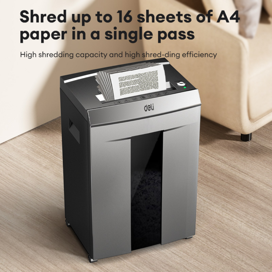 DELI ET096 Heavy Duty Paper Shredder