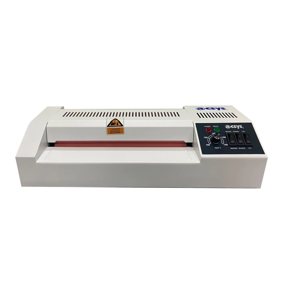 ACSYS MQ-260 Heavy Duty (A4) 9" 4 rollers Laminator Laminating machine with a white background