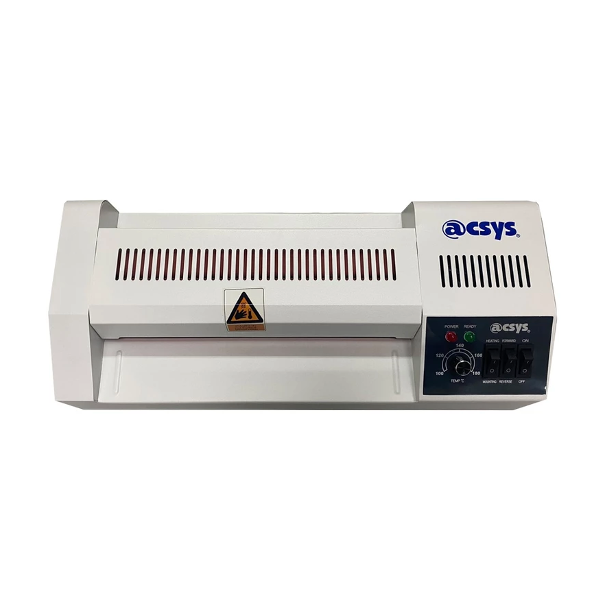 ACSYS MQ-260 Heavy Duty (A4) 9" 4 rollers Laminator Laminating machine with 'acsys' branding on a white background