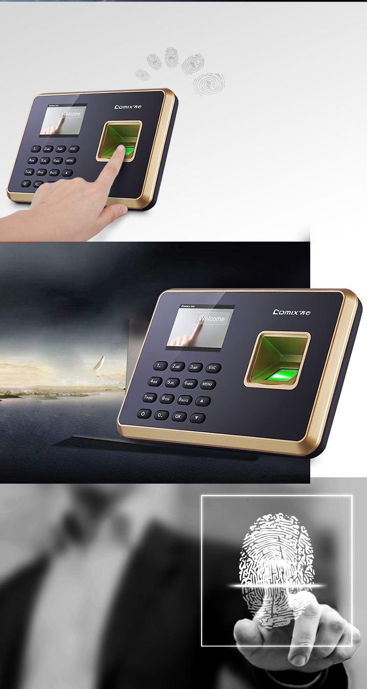 Comix OP3962 Biometric Fingerprint Time Recorder