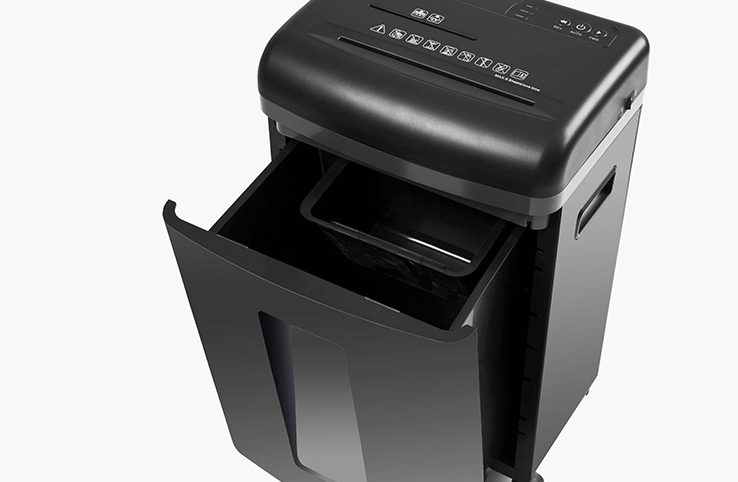 Comix S3508d Paper shredder has a large bin capacity at about 22L.